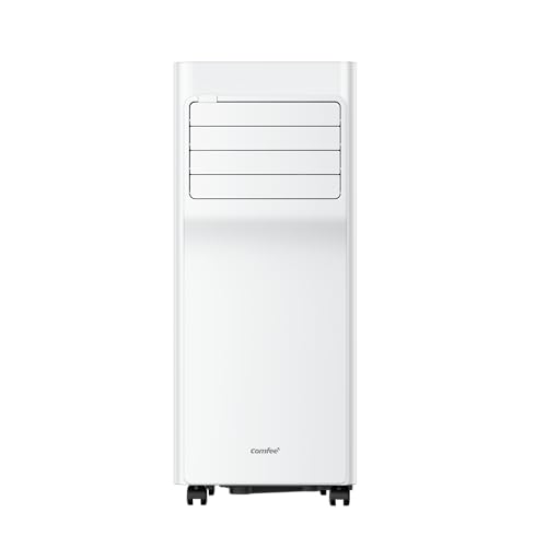 Comfee Mobiles Klimagerät Breezy Cool Pro 2.0,7000 BTU 2,0kW, Kühlen&Ventilieren&Entfeuchten,APP-Steuerung,Raumgröße bis 68m³(25㎡),Mobile Klimaanlage mit Abluftschlauch,